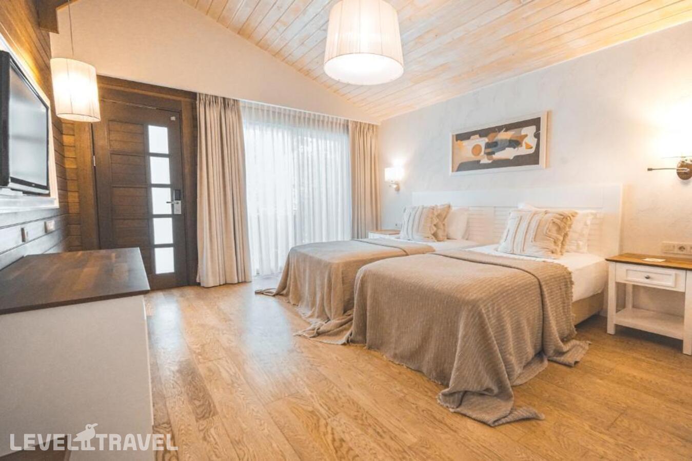 фотографии номера Двухместный номер Kumquat двуспальная кровать отеля Kimera Hotel в Турция(Чиралы) - фото №2