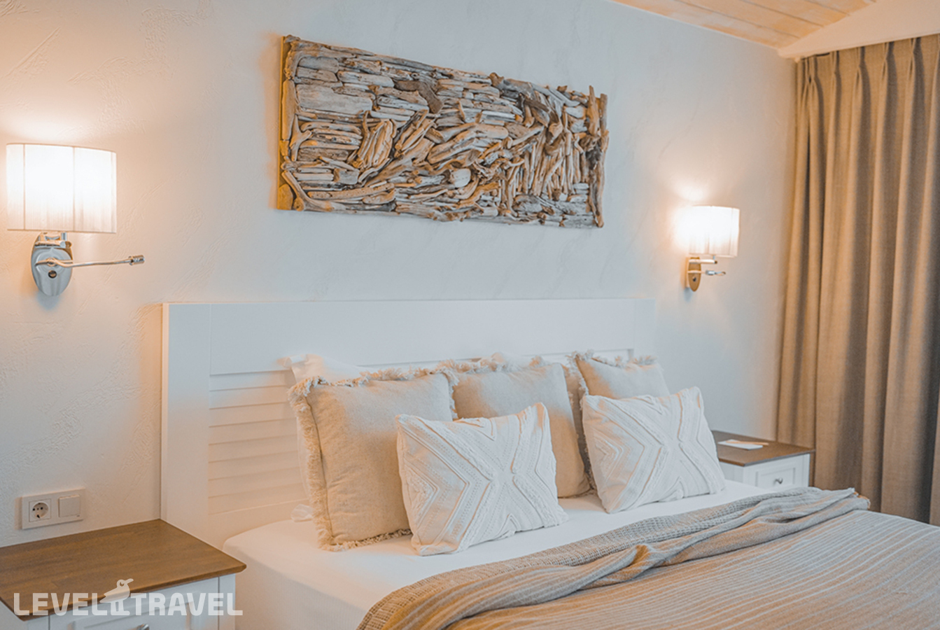фотографии номера Двухместный номер Tangerine двуспальная кровать отеля Kimera Hotel в Турция(Чиралы) - фото №4