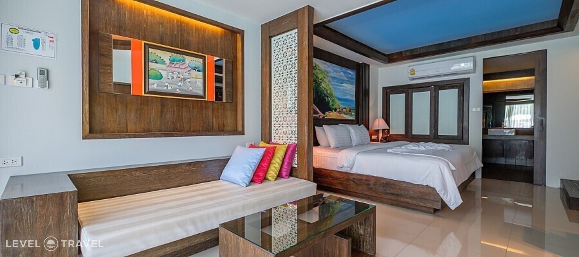 фотографии номера Двухместный номер Pool Access Grand Deluxe двуспальная кровать отеля Naina Resort & Spa в Таиланд(Патонг Бич) - фото №4