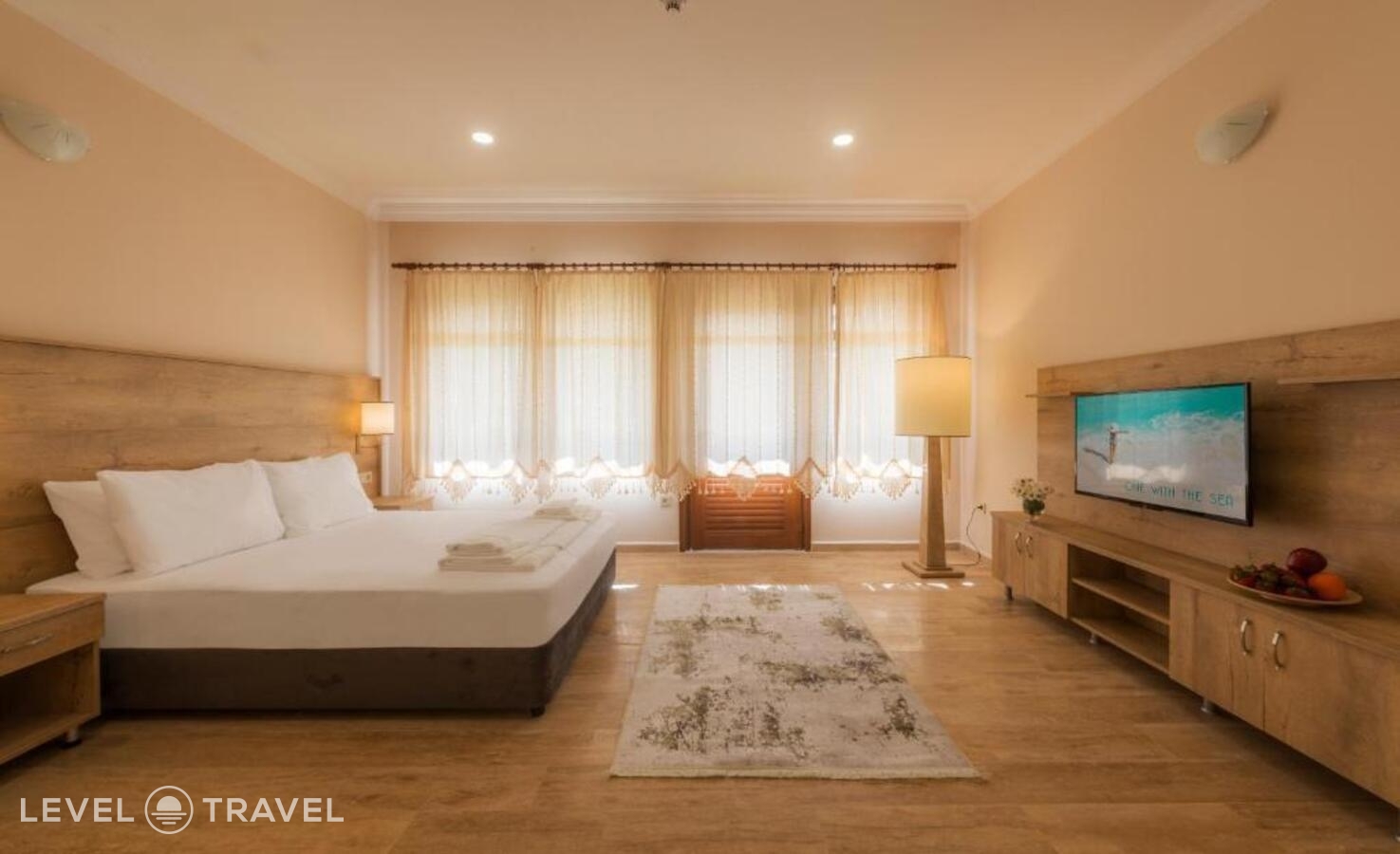 фотографии номера Двухместный клубный номер Deluxe двуспальная кровать отеля Club Marma Hotel в Турция(Акьярлар) - фото №6
