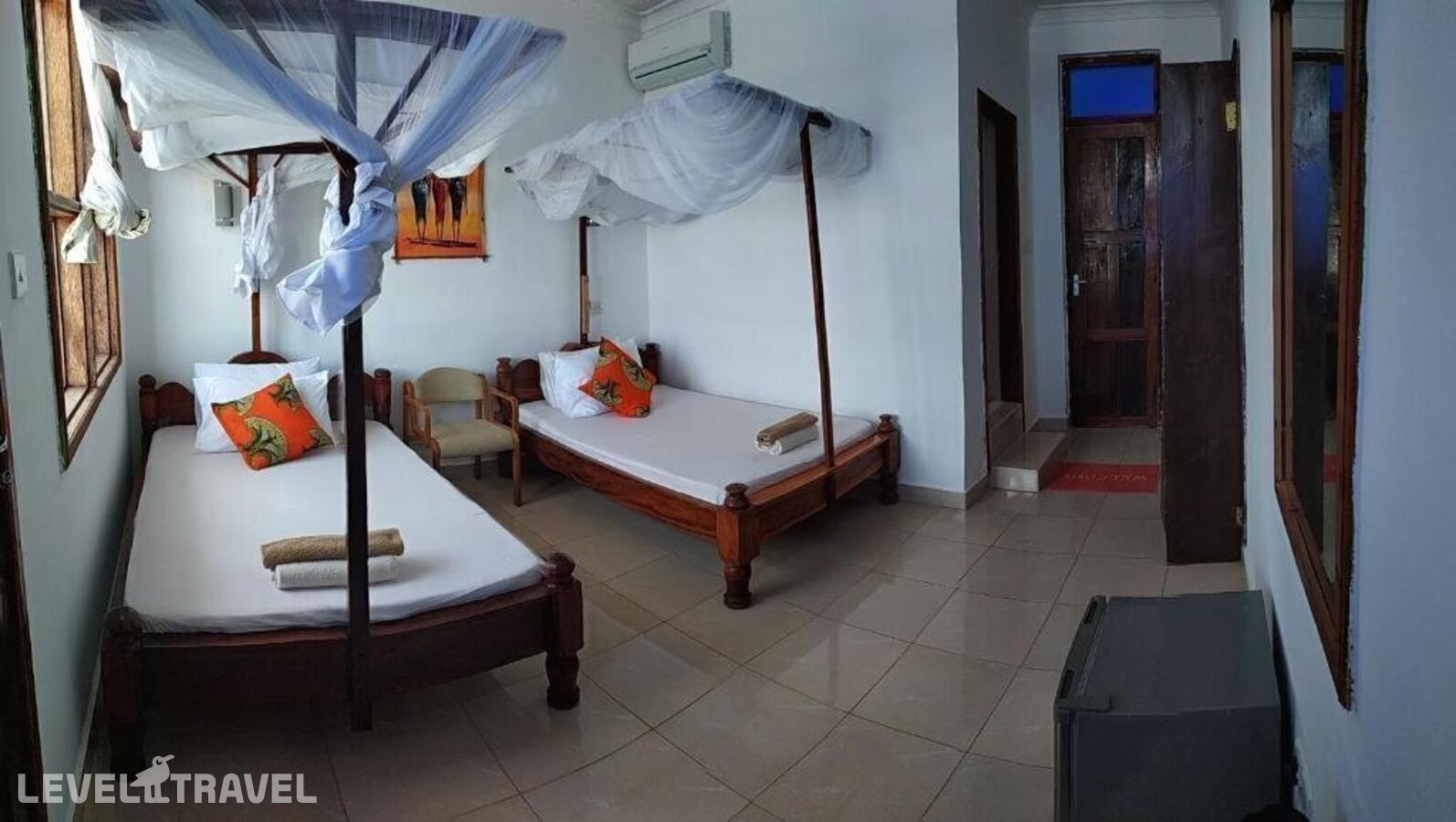 фотографии номера Стандартный (две односпальные кровати) отеля Mocco Beach Villa в Танзания(Кендва Бич) - фото №11