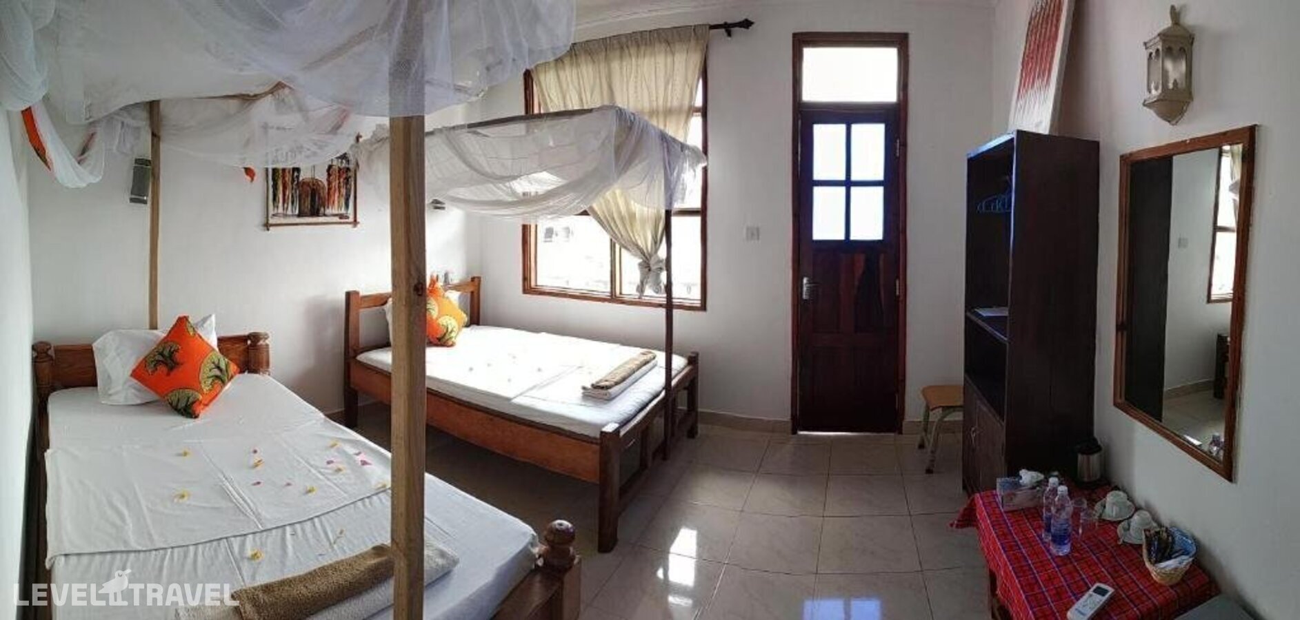 фотографии номера Стандартный (две односпальные кровати) отеля Mocco Beach Villa в Танзания(Кендва Бич) - фото №13
