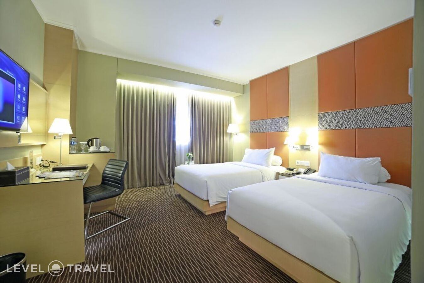 фотографии номера Улучшенный (две односпальные кровати) отеля All Sedayu Hotel Kelapa Gading - Chse Certified в Индонезия(Джакарта) - фото №1
