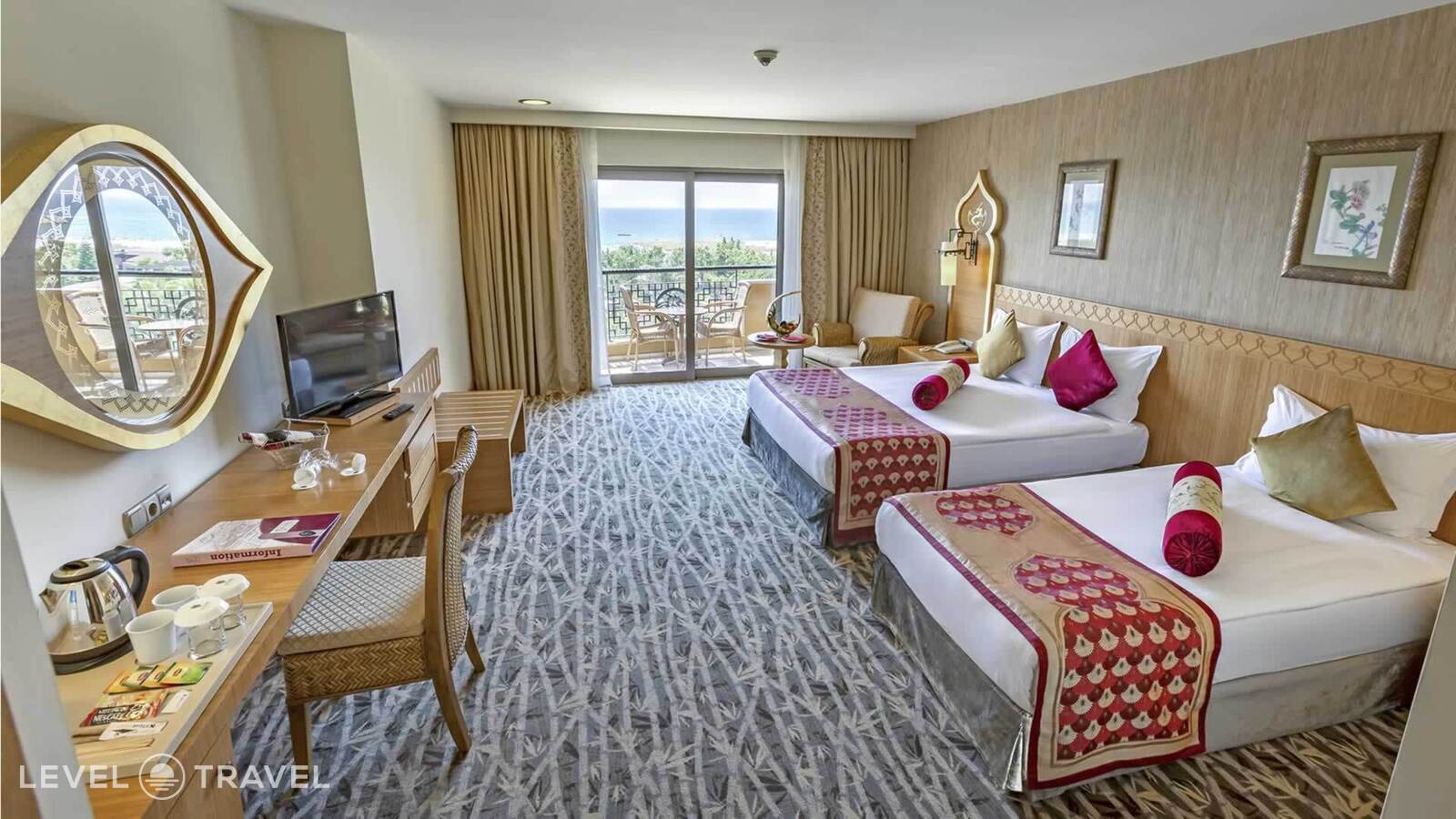 фотографии номера Стандартный с видом на окрестности отеля Royal Dragon Hotel в Турция(Эвренсеки) - фото №1