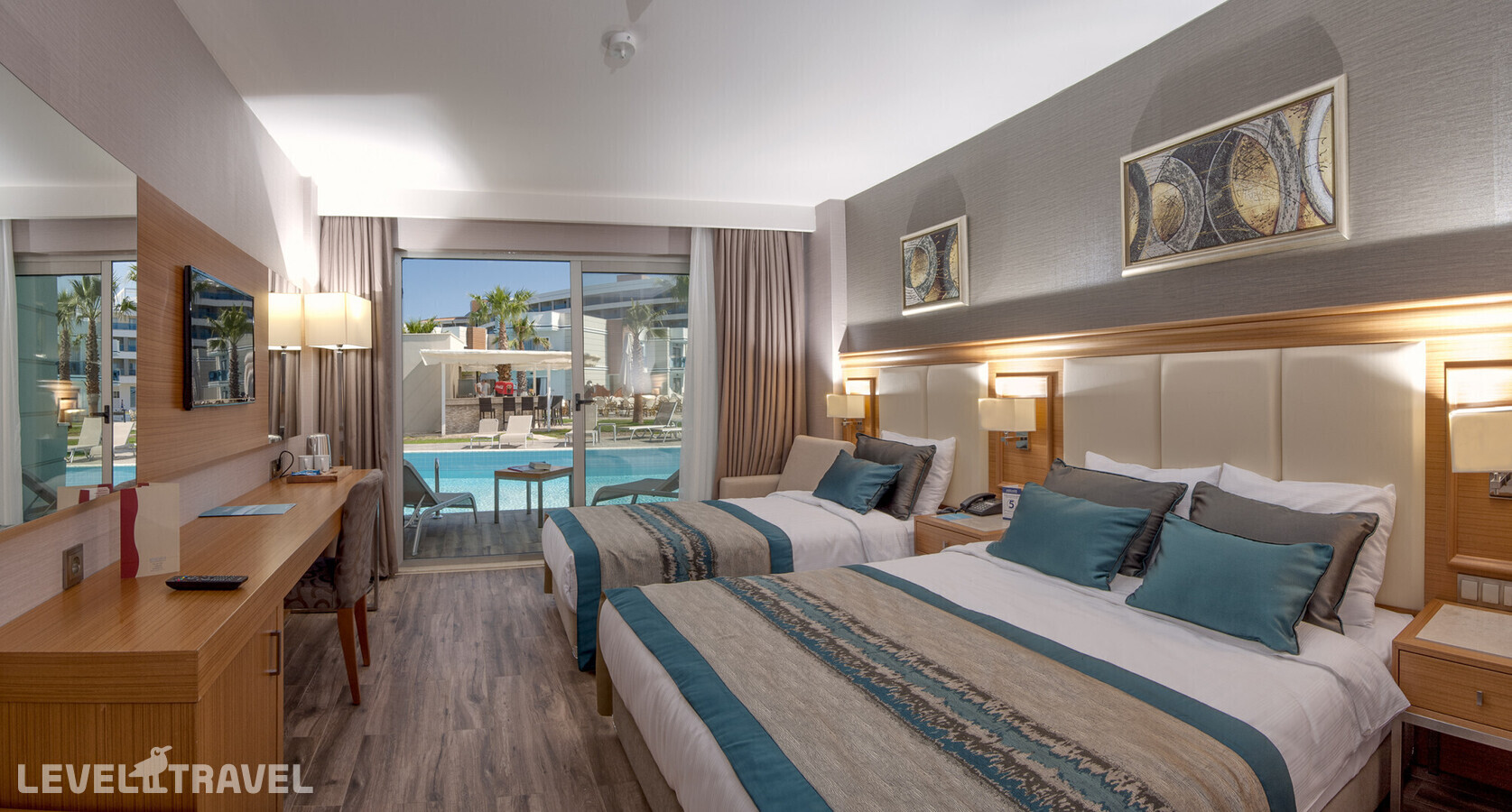 фотографии номера Номер Lake House  с доступом к бассейну отеля Aquasis Deluxe Resort & Spa в Турция(Дидим) - фото №1