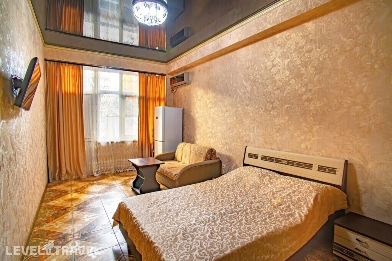 Двухместный семейный номер Standard beachfront двуспальная кровать — фото 1