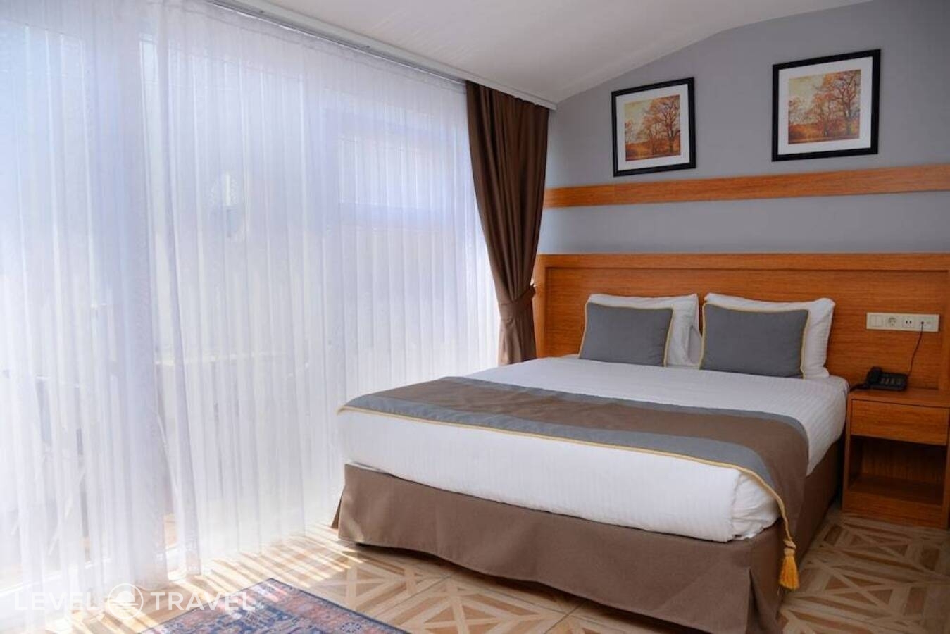 Двухместный номер Comfort c 1 комнатой с видом на город двуспальная кровать — фото 7