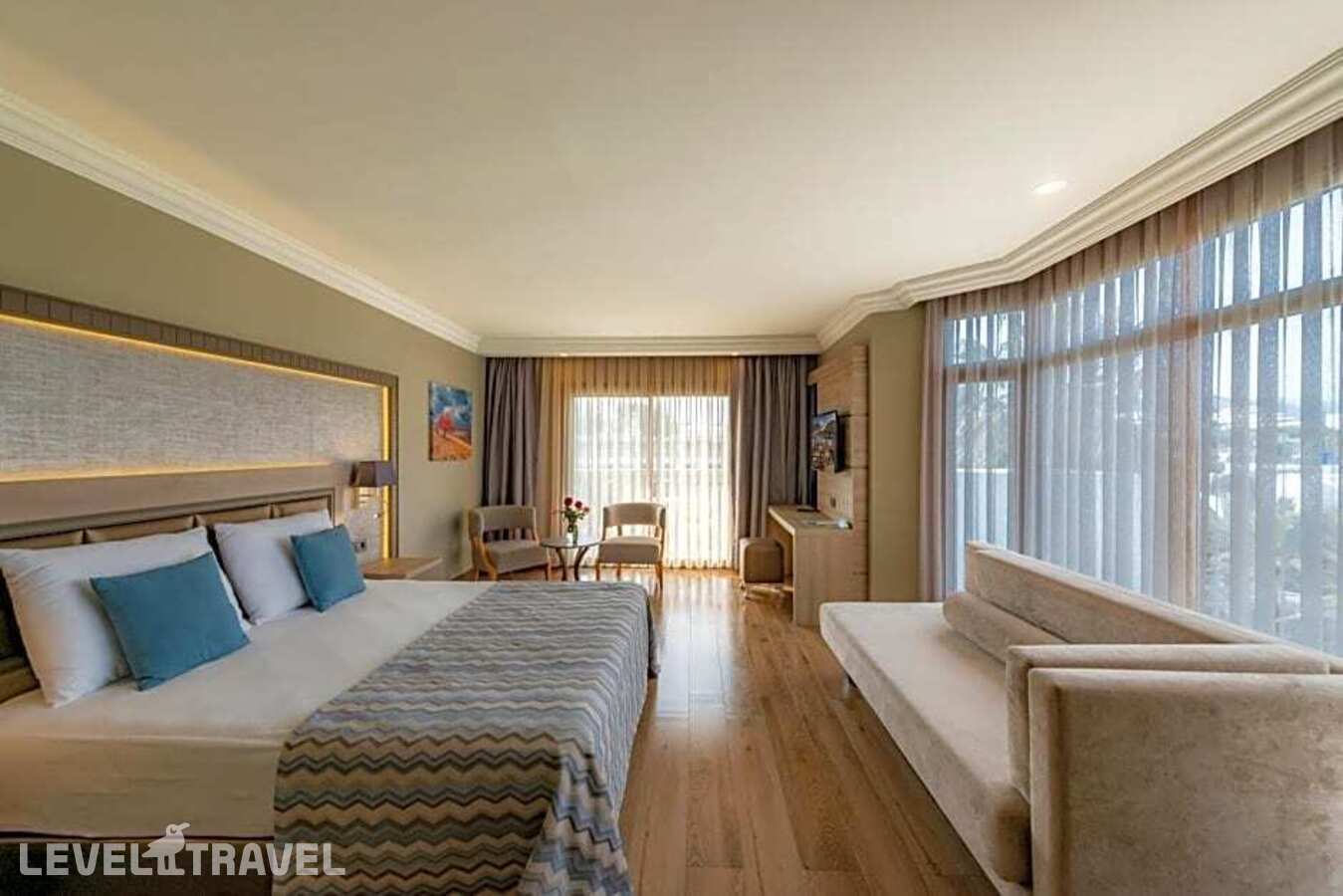 фотографии номера Стандартный с частичным видом на море отеля Samara Hotel в Турция(Торба) - фото №2