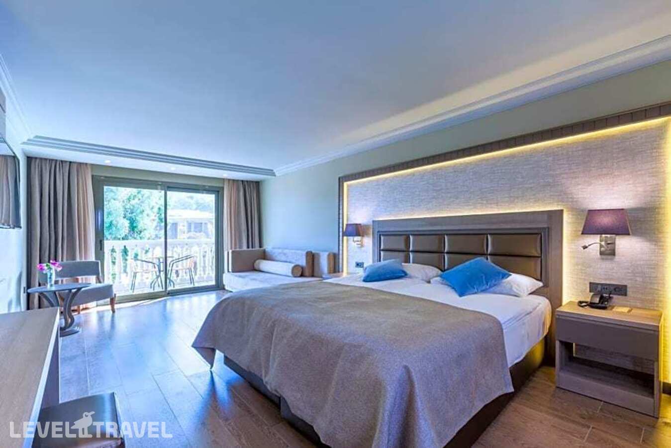 фотографии номера Стандартный с частичным видом на море отеля Samara Hotel в Турция(Торба) - фото №1