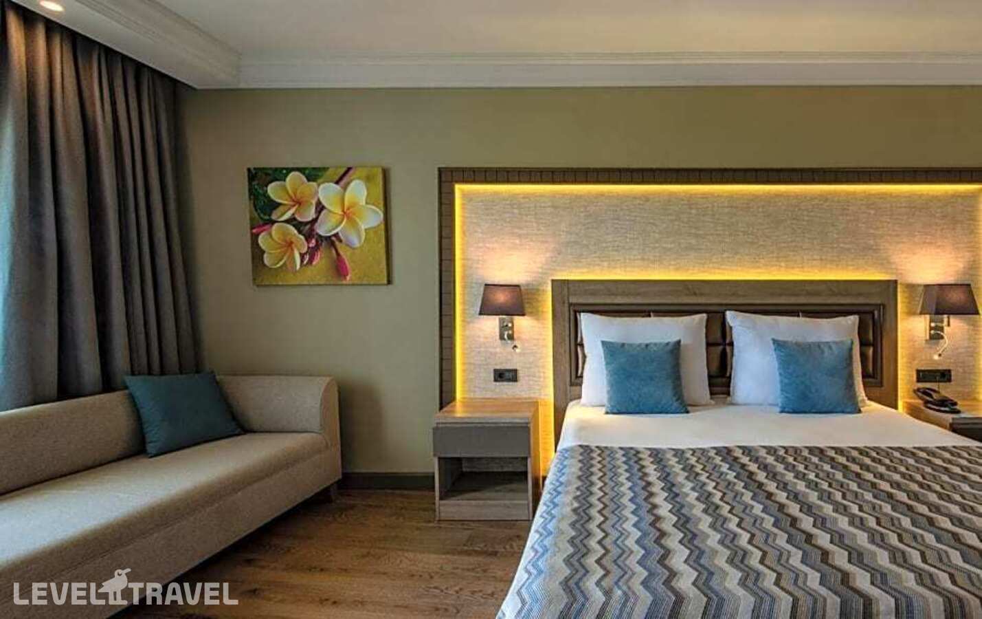 фотографии номера Стандартный с частичным видом на море отеля Samara Hotel в Турция(Торба) - фото №3