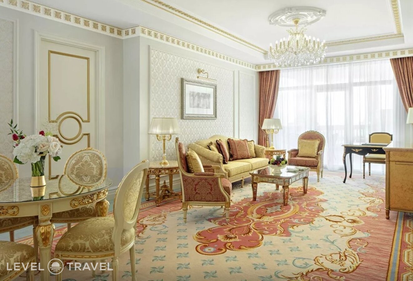 фотографии номера Люкс с джакузи отеля Raffles The Palm Dubai в ОАЭ(Дубай Пальма) - фото №4