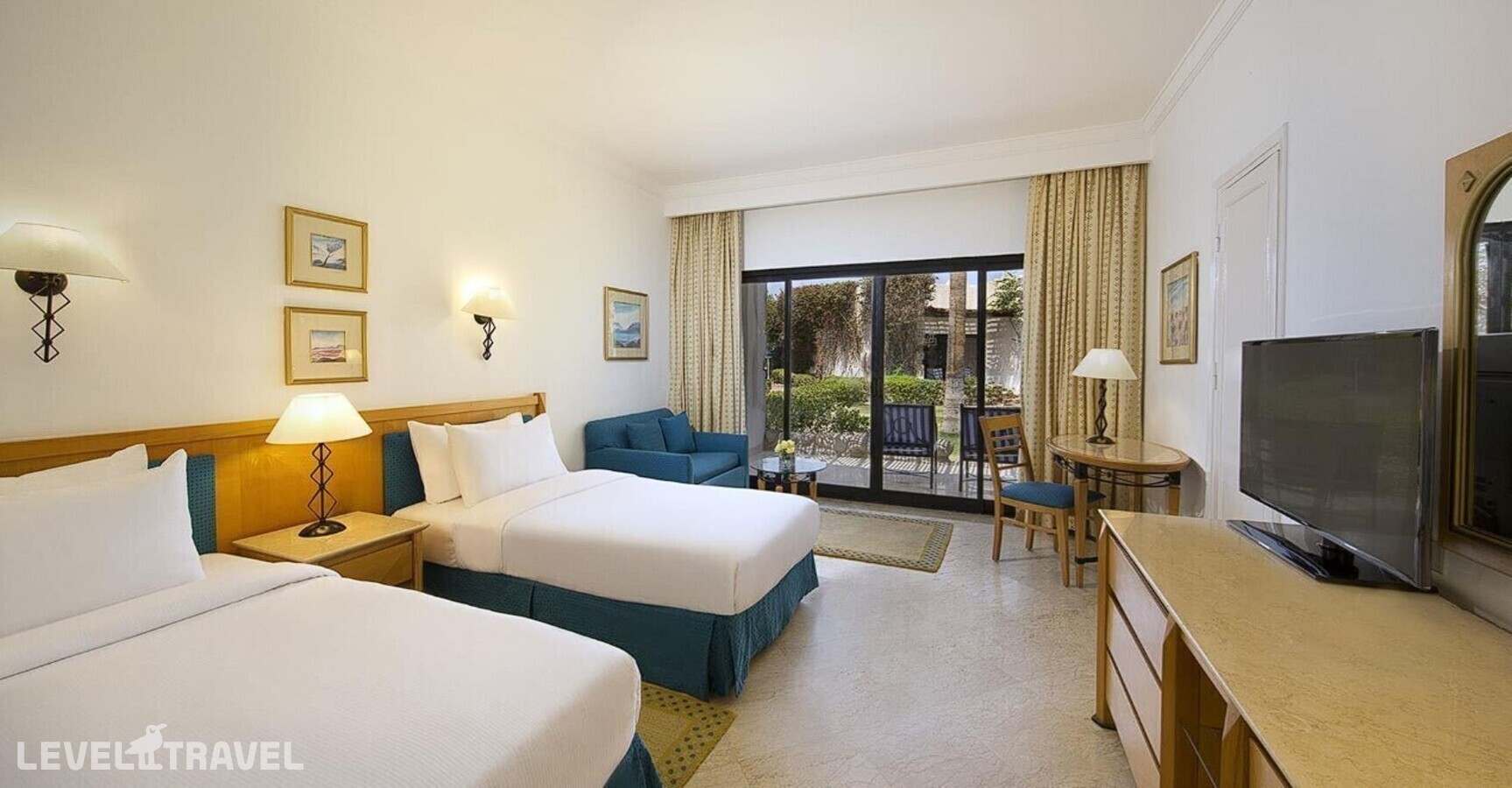 фотографии номера Стандартный с видом на бассейн отеля Jaz Fayrouz Resort (Ex.Hilton Sharm Fayrouz Resort) в Египет(Наама Бэй) - фото №2
