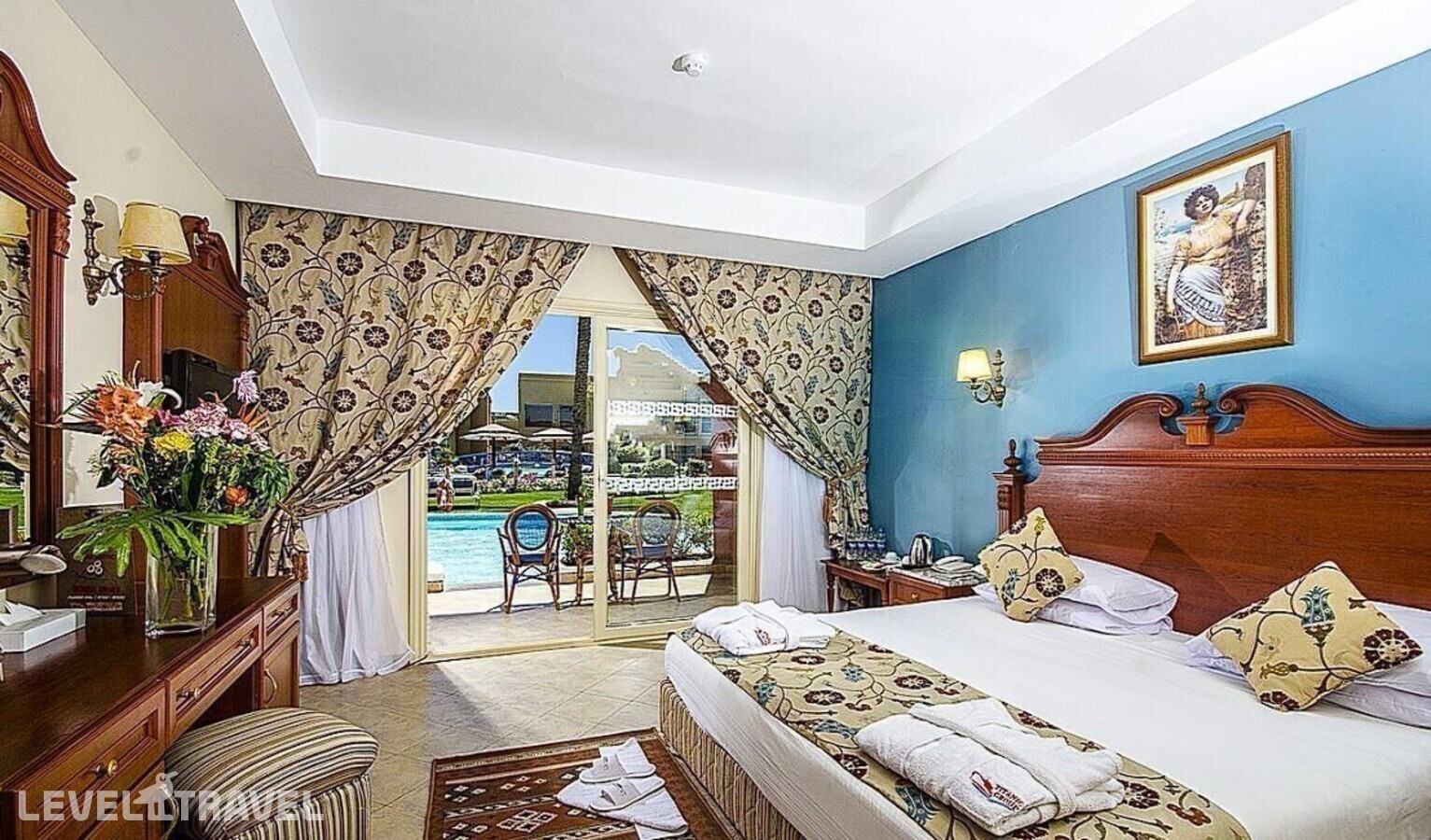 фотографии номера Семейный с видом на бассейн или сад отеля Titanic Palace & Aqua Park Beach Resort в Египет(Хургада (город)) - фото №1