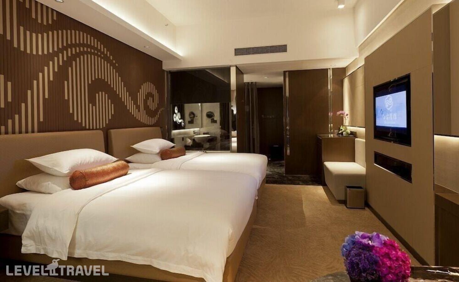фотографии номера Делюкс (две односпальные кровати) отеля Baiyun Hotel Guangzhou в Китай(Гуанчжоу) - фото №1