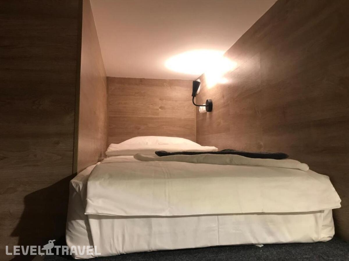 фотографии номера Одноместный улучшенный без окна отеля Гостиница ShelterS Тульская (ШелтерС) в Россия(Южный административный округ (ЮАО)) - фото №4