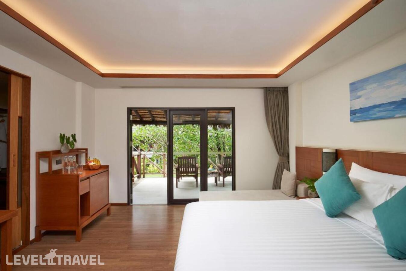 фотографии номера Двухместное бунгало Deluxe Garden двуспальная кровать отеля Saii Phi Phi Island Village в Таиланд(о. Пхи-Пхи) - фото №2