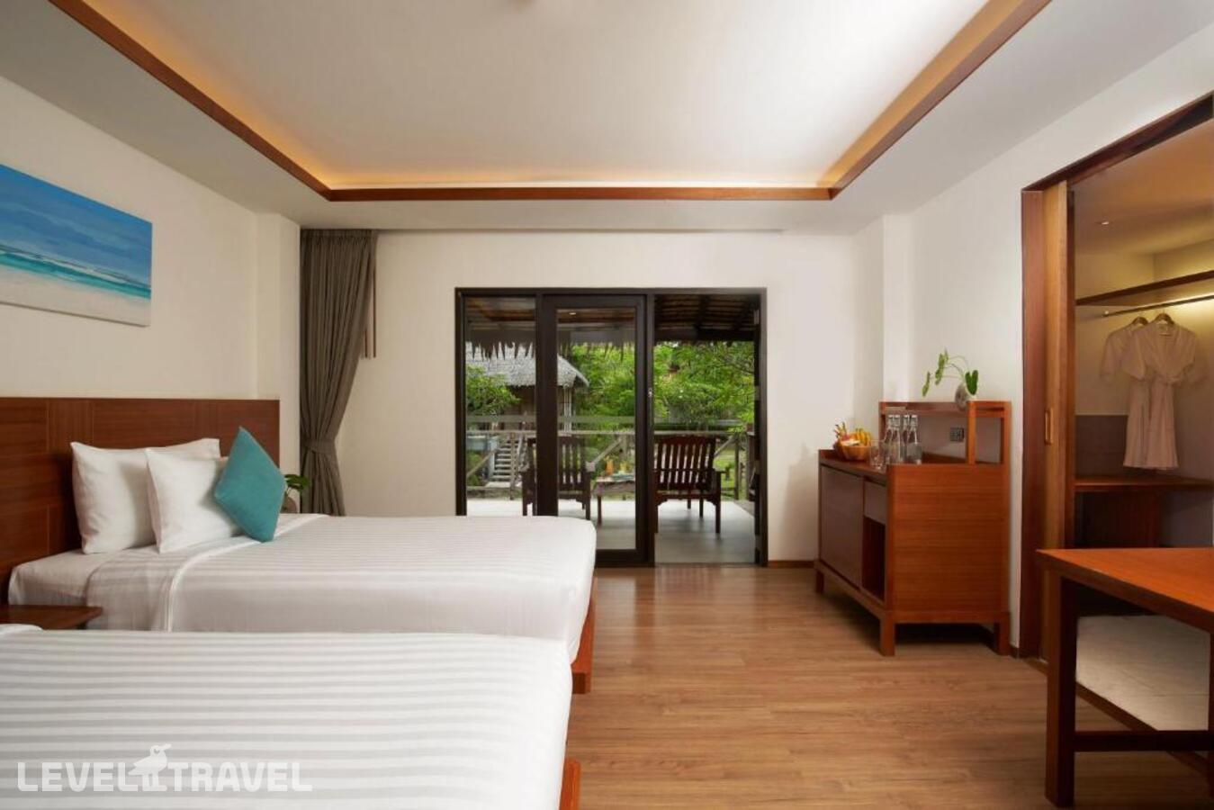 фотографии номера Двухместное бунгало Deluxe Garden 2 отдельные кровати отеля Saii Phi Phi Island Village в Таиланд(о. Пхи-Пхи) - фото №1
