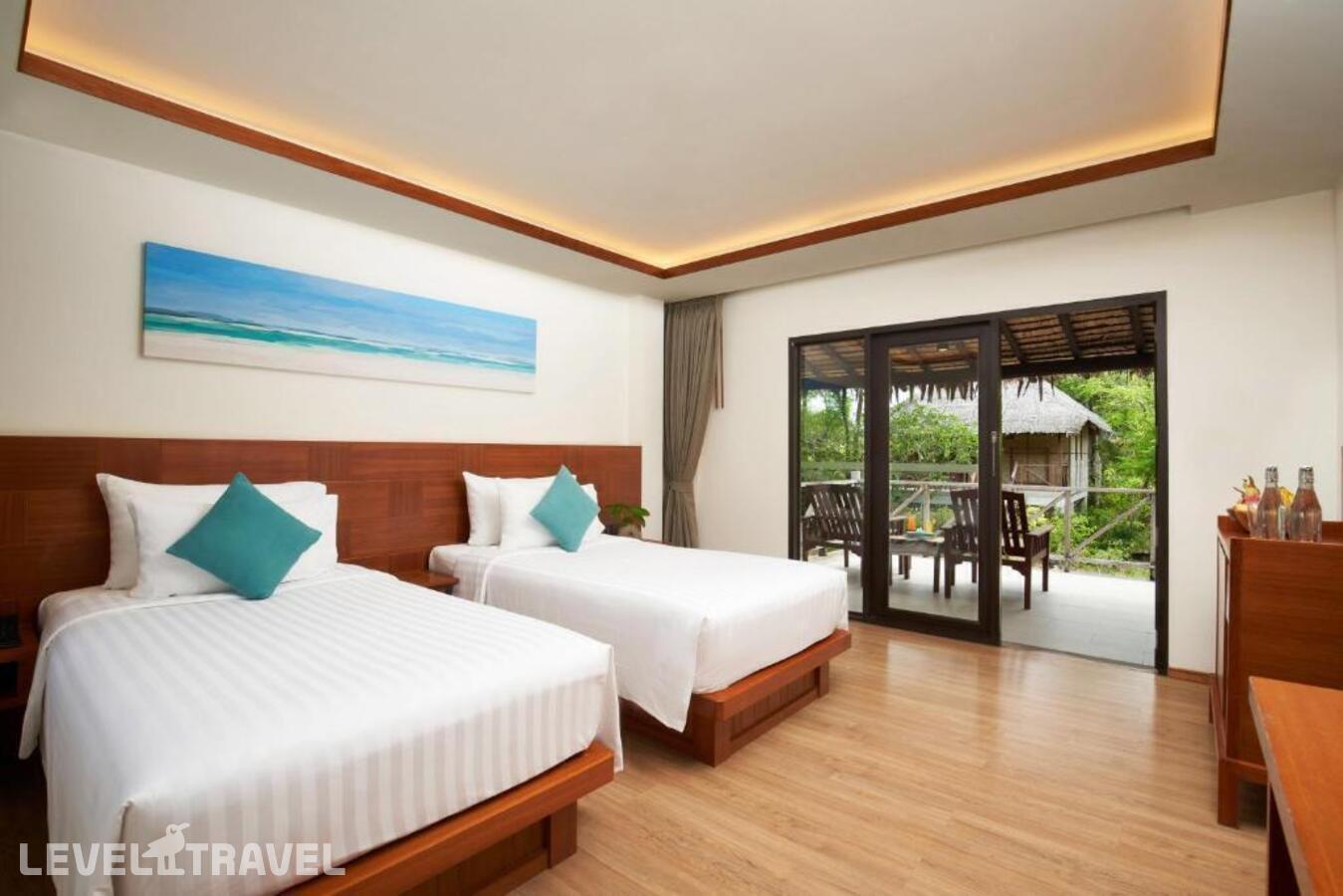 фотографии номера Двухместное бунгало Deluxe Garden 2 отдельные кровати отеля Saii Phi Phi Island Village в Таиланд(о. Пхи-Пхи) - фото №2