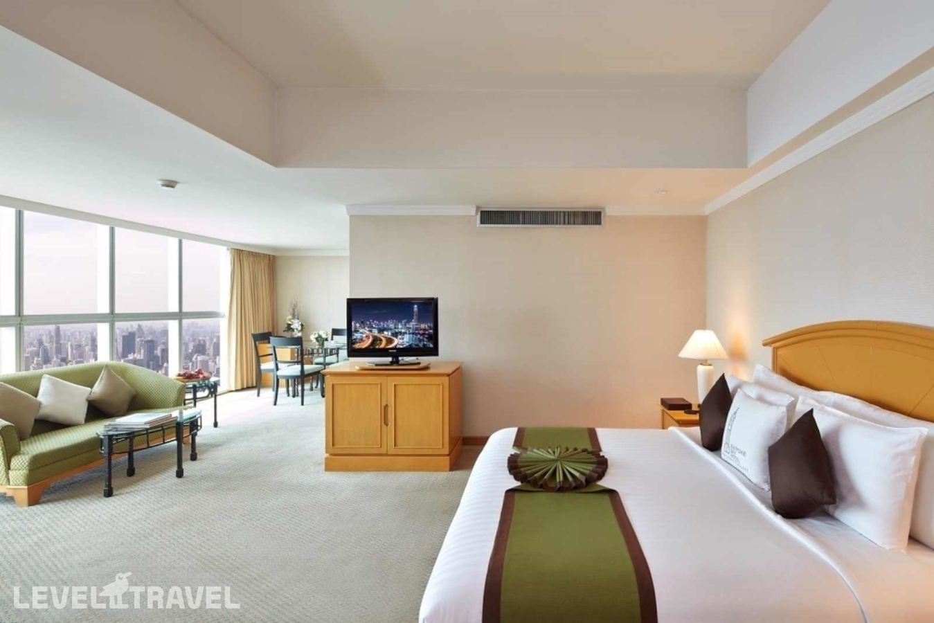 фотографии номера Двухместный люкс Space Zone Superior 2 отдельные кровати отеля Baiyoke Sky Hotel в Таиланд(Бангкок) - фото №1