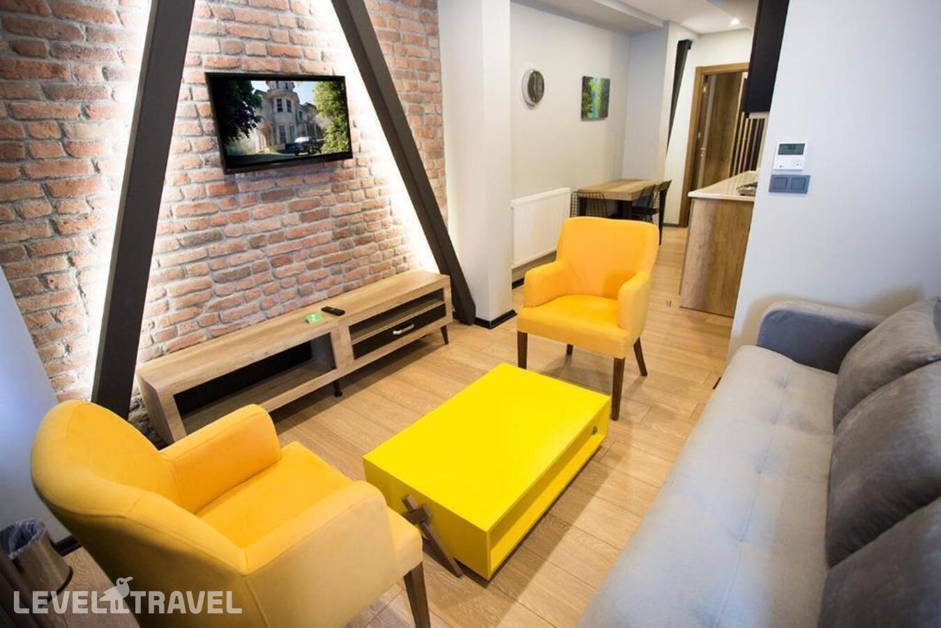 фотографии номера Апартаменты с балконом отеля Long Stay Istanbul в Турция(Таксим) - фото №2