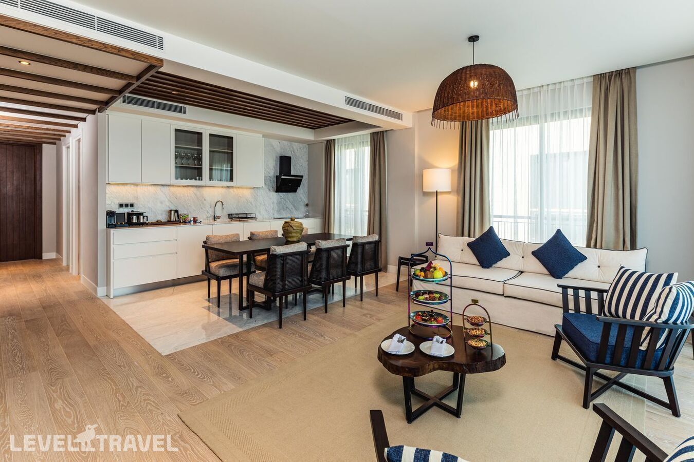 фотографии номера Резиденция (4 спальни) отеля Kaya Palazzo Resort & Residence Le Chic Bodrum в Турция(Гюмбет) - фото №1