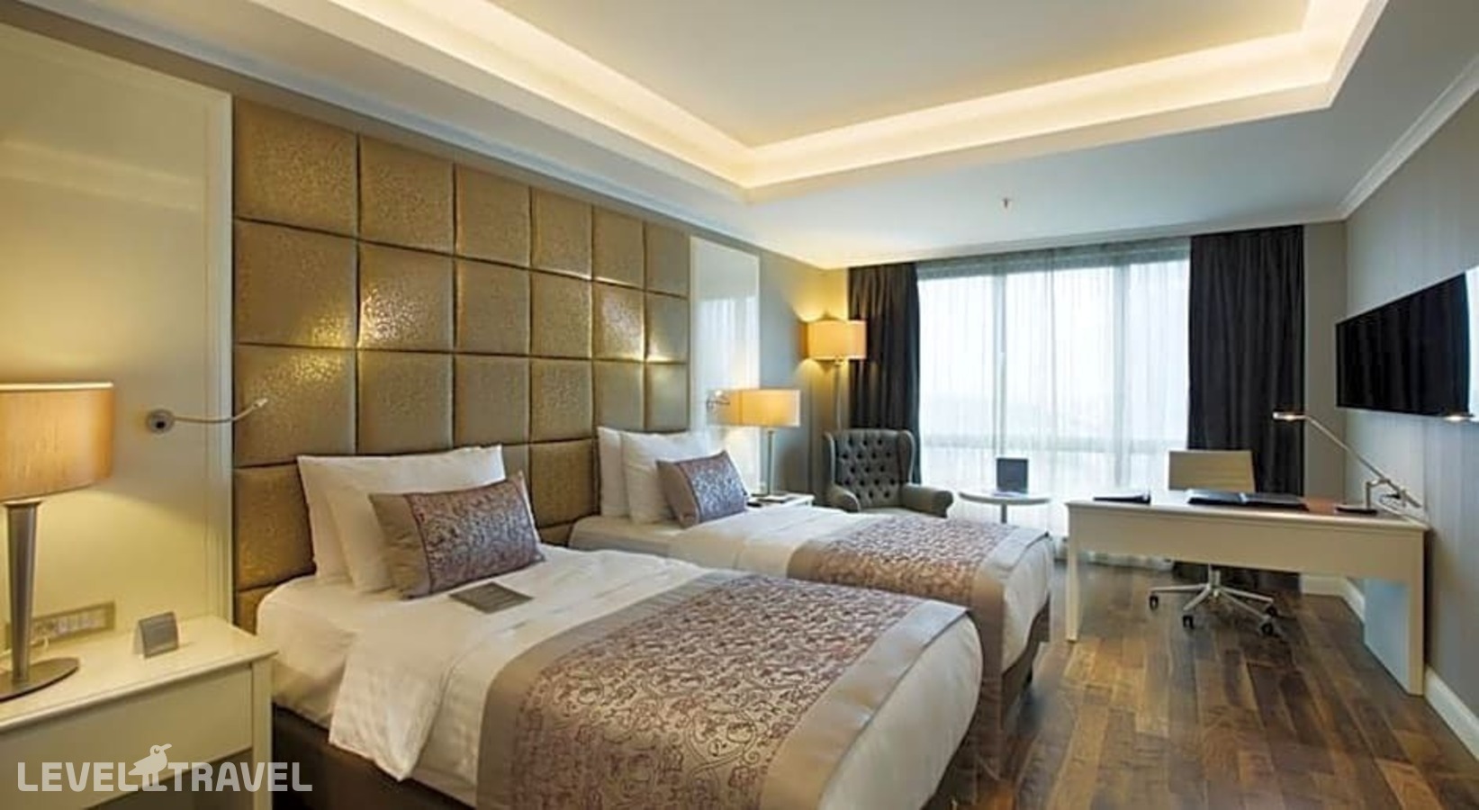 фотографии номера Улучшенный (две односпальные кровати) отеля Dedeman Bostanci Istanbul Hotel & Convention Centre в Турция(Аташехир) - фото №8