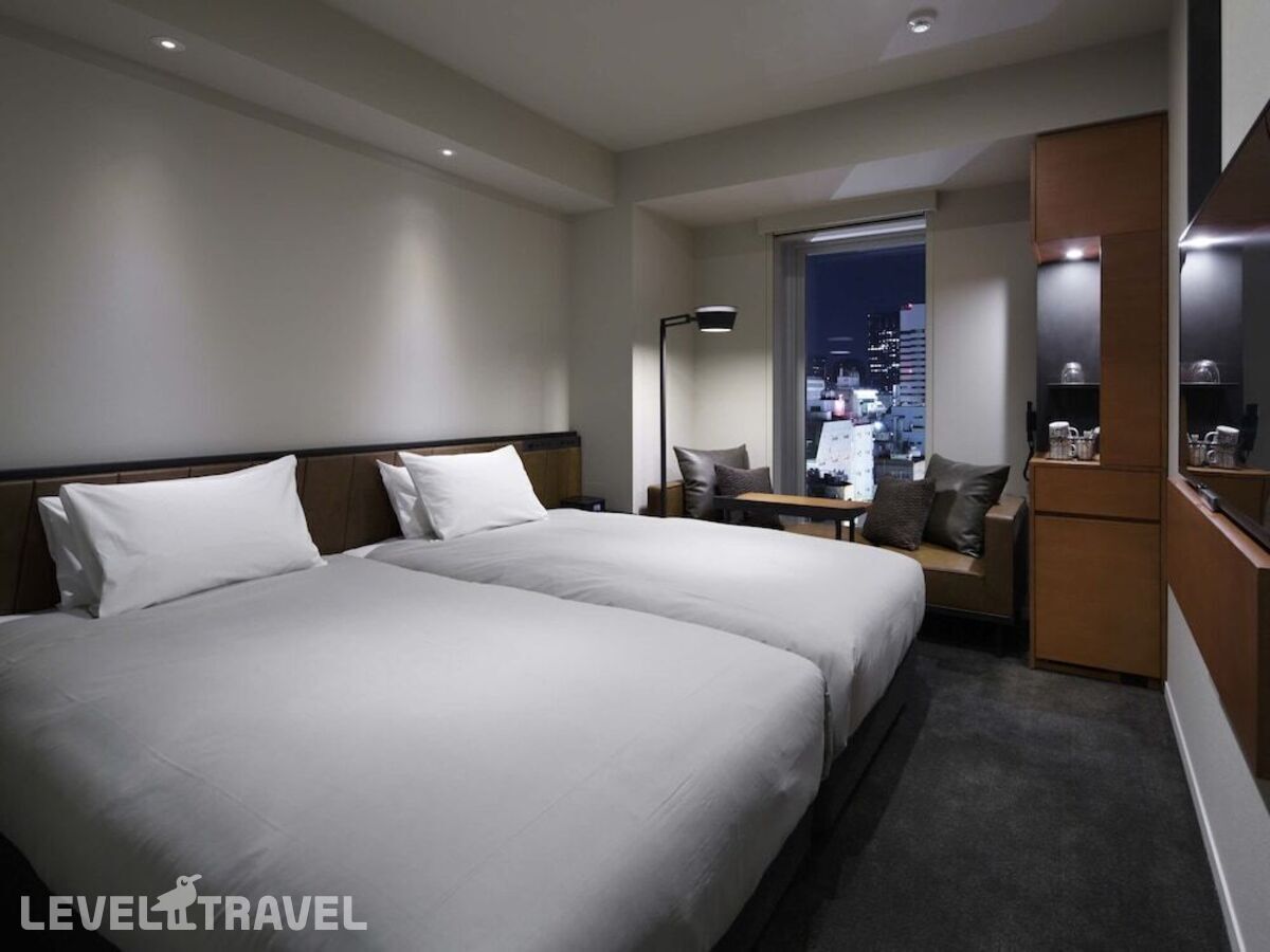 фотографии номера Двухместный Hollywood номер Standard 2 отдельные кровати отеля Shinjuku Granbell Hotel в Япония(Токио) - фото №1