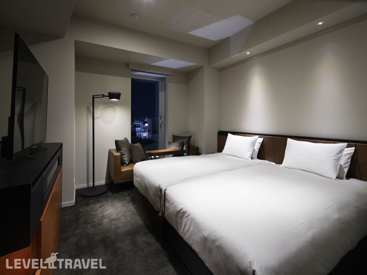 фотографии номера Двухместный Hollywood номер Deluxe 2 отдельные кровати отеля Shinjuku Granbell Hotel в Япония(Токио) - фото №1