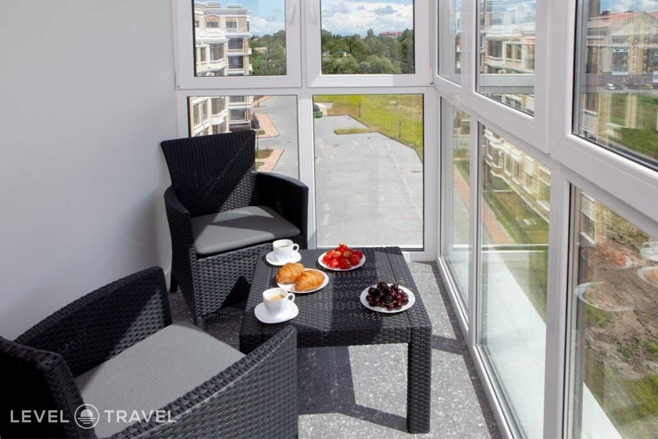 фотографии номера Апартаменты с балконом отеля 4Kaif Residence Style (4Кайф Резиденс Стайл) на улице Гагарина в Россия(Зеленоградск) - фото №25