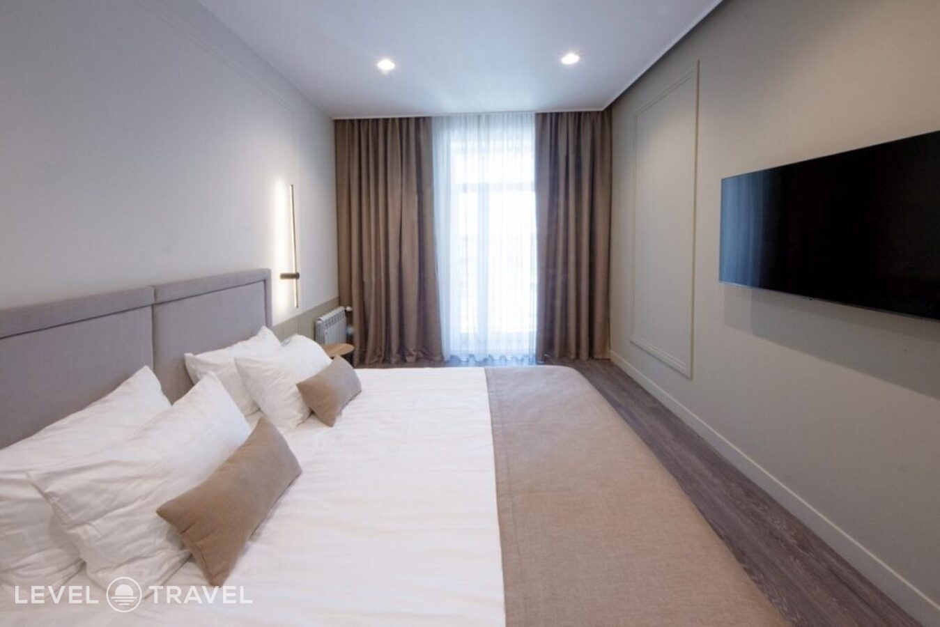 фотографии номера Апартаменты с балконом отеля 4Kaif Residence Style (4Кайф Резиденс Стайл) на улице Гагарина в Россия(Зеленоградск) - фото №17