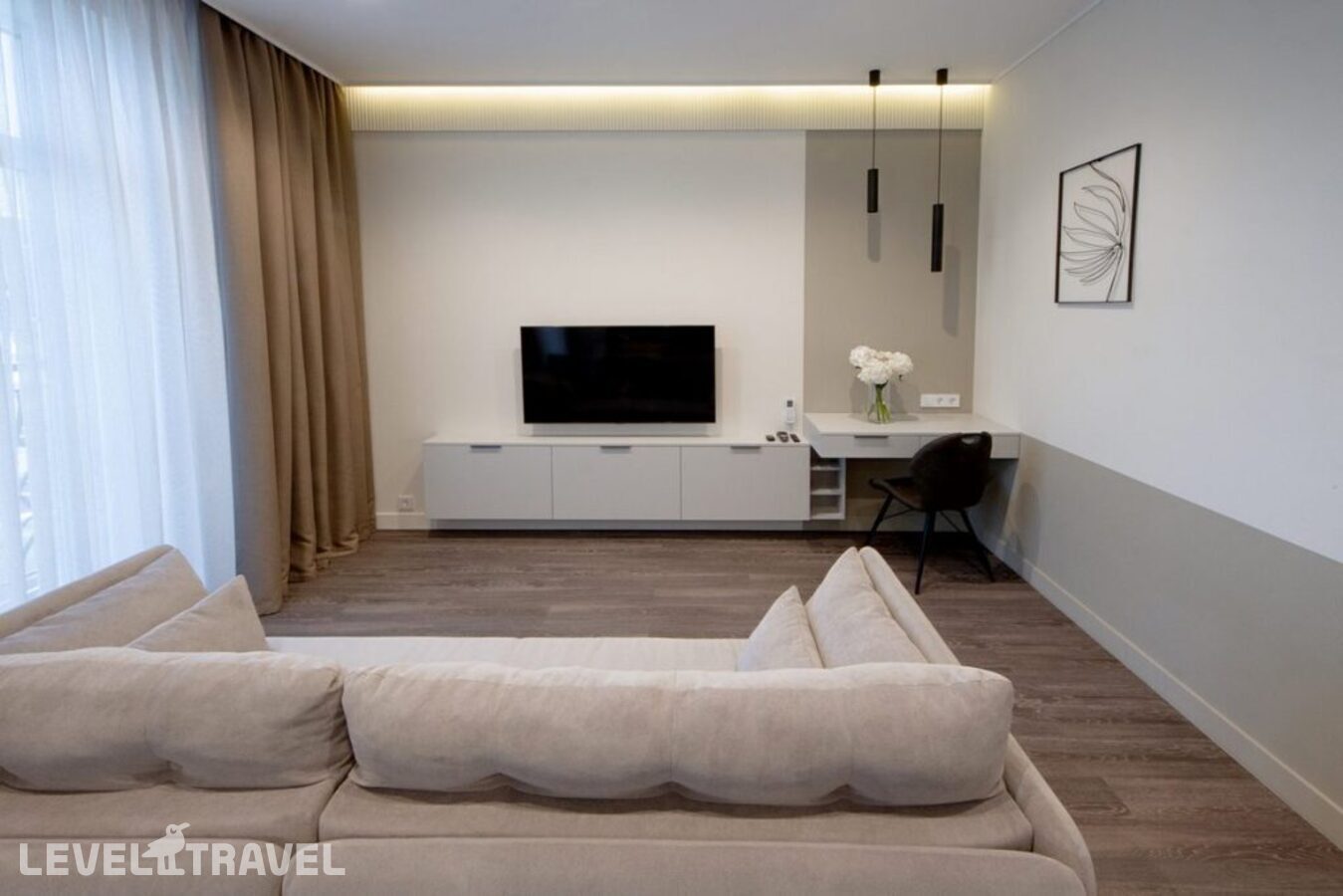 фотографии номера Апартаменты с балконом отеля 4Kaif Residence Style (4Кайф Резиденс Стайл) на улице Гагарина в Россия(Зеленоградск) - фото №11