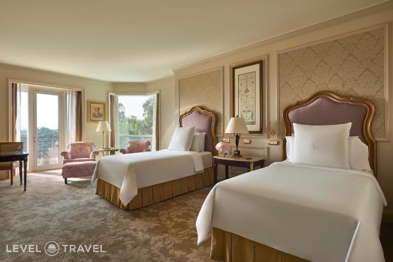 фотографии номера Улучшенный (две односпальные кровати) отеля Four Seasons Hotel Cairo At First Residence в Египет(Гиза) - фото №1