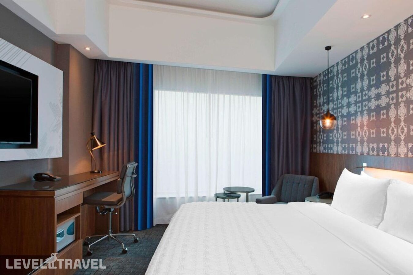 фотографии номера Двухместный номер Club Lounge Access двуспальная кровать отеля Le Méridien Kuala Lumpur в Малайзия(Куала-Лумпур) - фото №2