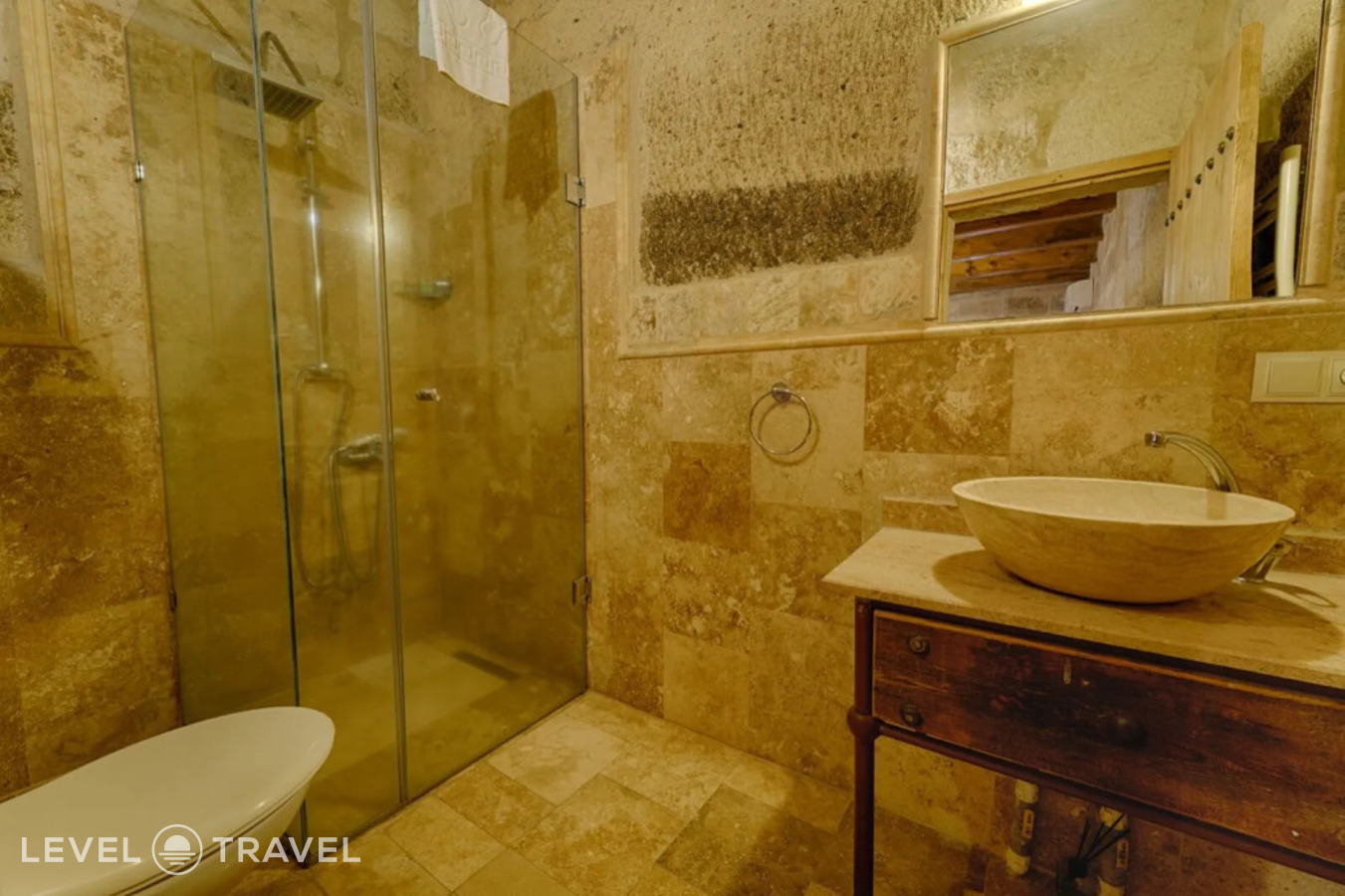 фотографии номера Двухместный полулюкс Cave двуспальная кровать отеля Tekkaya Cave Hotel в Турция(Гёреме) - фото №5