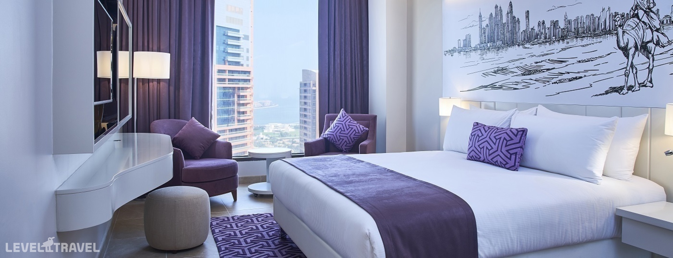 фотографии номера Люкс (1 спальня) отеля Mercure Hotels Suites Apartments (Ex. Mercure Dubai Barsha Heights) в ОАЭ(Дубай Джумейра) - фото №1