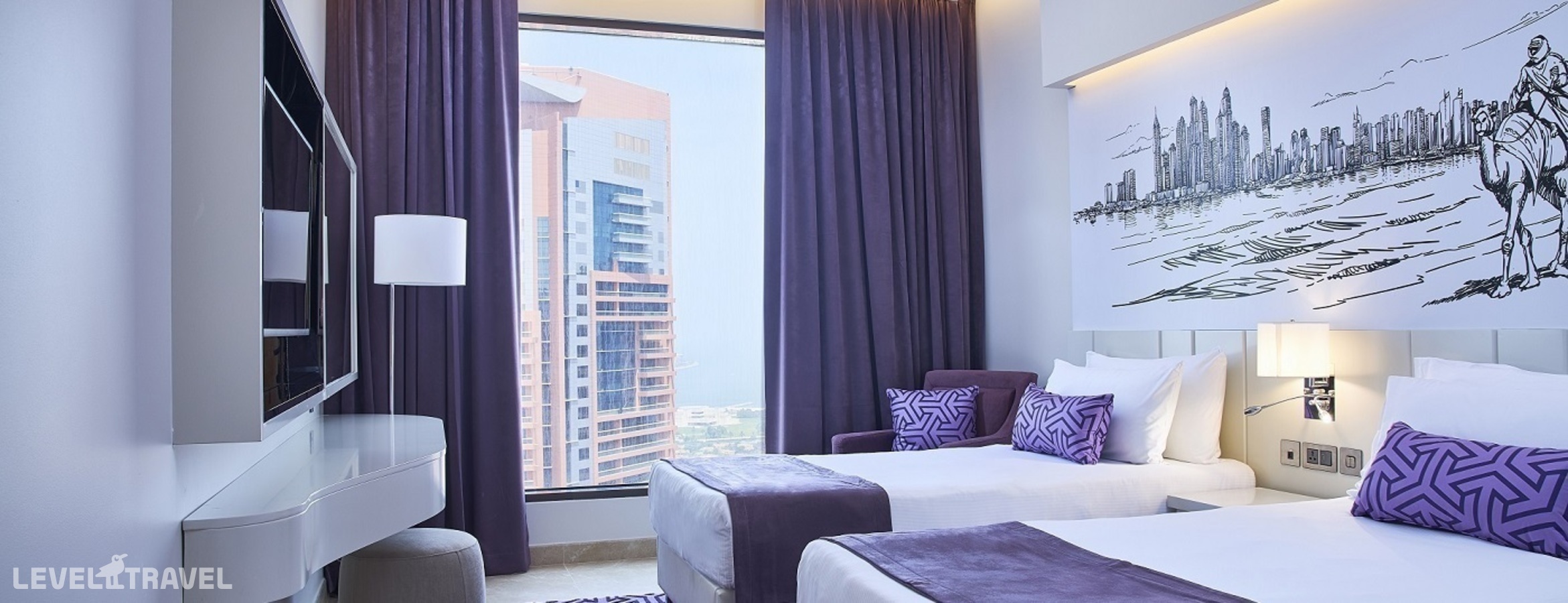 фотографии номера Люкс (2 спальни) отеля Mercure Hotels Suites Apartments (Ex. Mercure Dubai Barsha Heights) в ОАЭ(Дубай Джумейра) - фото №4