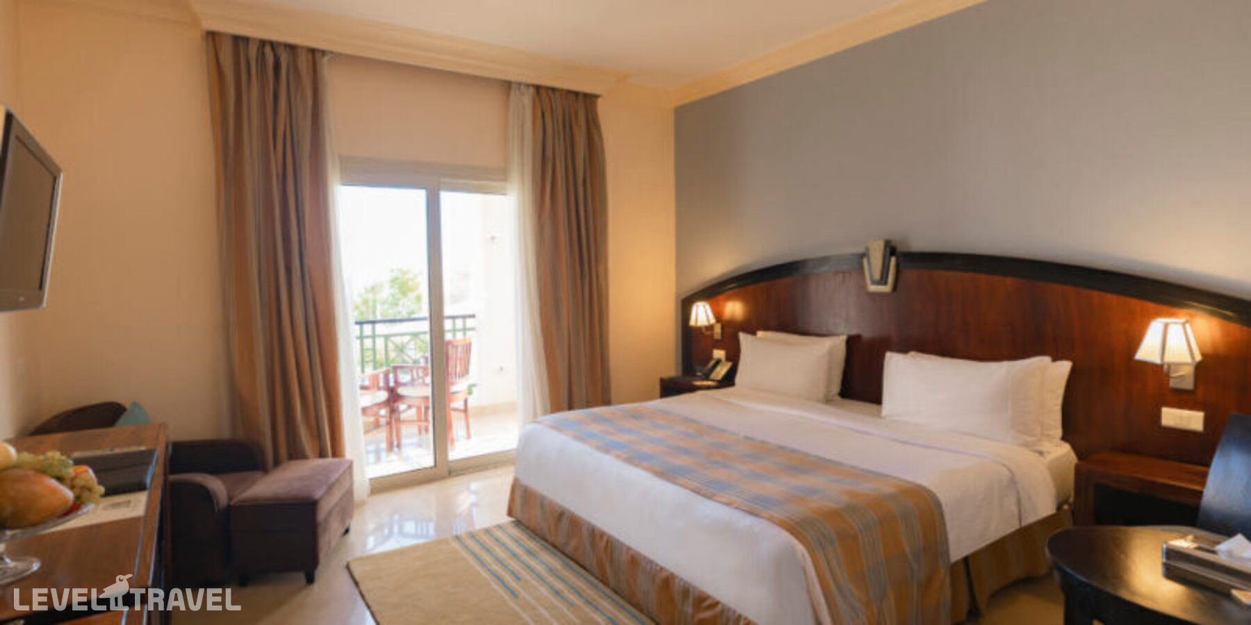фотографии номера Делюкс Супер с видом на пляж отеля Stella Di Mare Beach Hotel & Spa в Египет(Наама Бэй) - фото №1