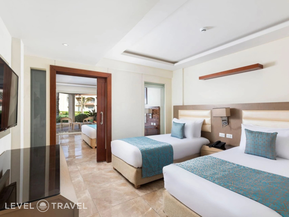 фотографии номера Делюкс с видом на сад (две односпальные кровати) отеля Beach Albatros Resort Hurghada в Египет(Хургада (город)) - фото №1