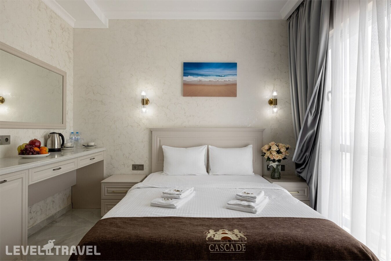 фотографии номера Делюкс с видом на море отеля Cascade Resort By Stellar Hotels, Adler (Каскад) в Россия(Адлер) - фото №5