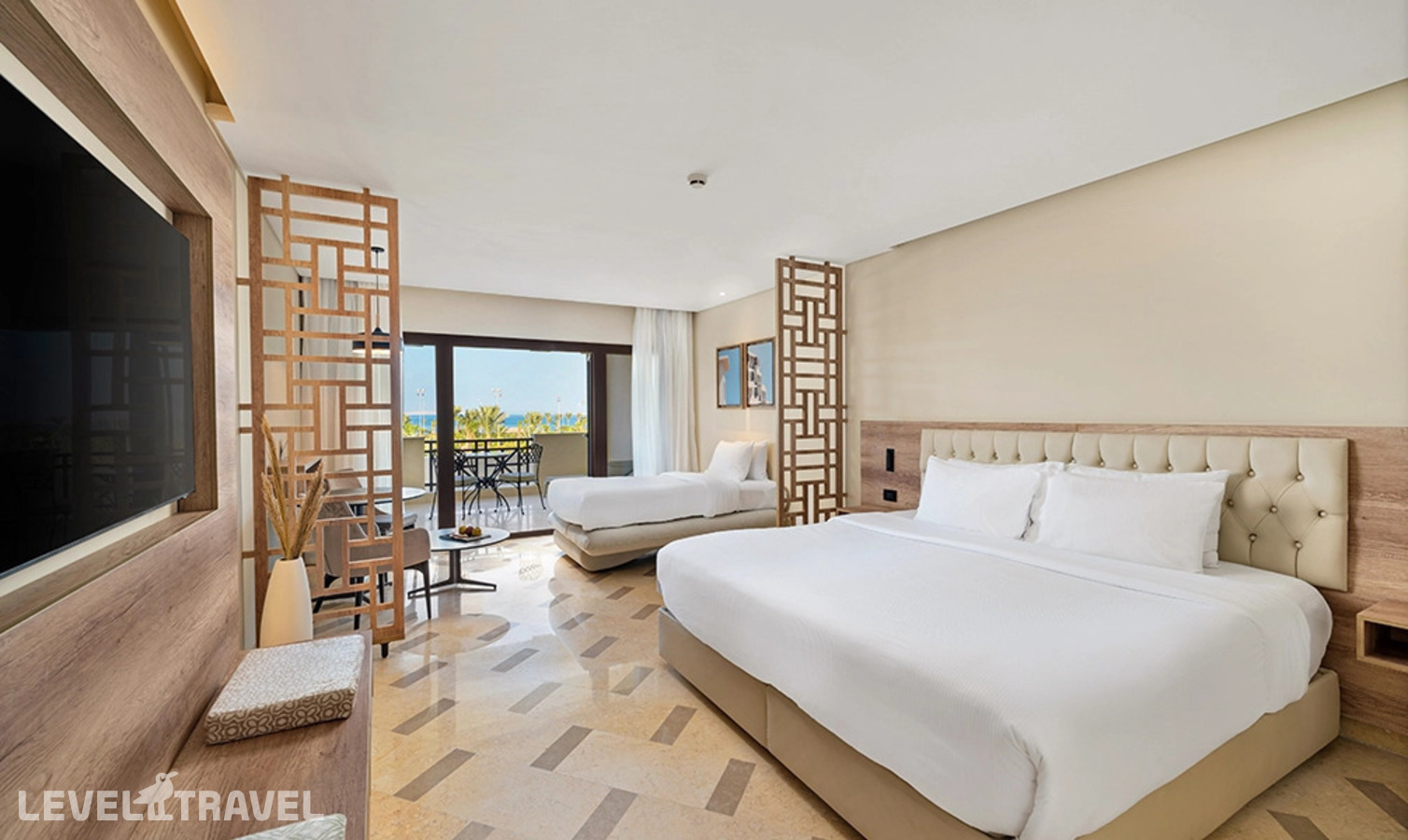 фотографии номера Семейный люкс Elite (две односпальные кровати) отеля Steigenberger Aldau Beach Hotel в Египет(Хургада (город)) - фото №1