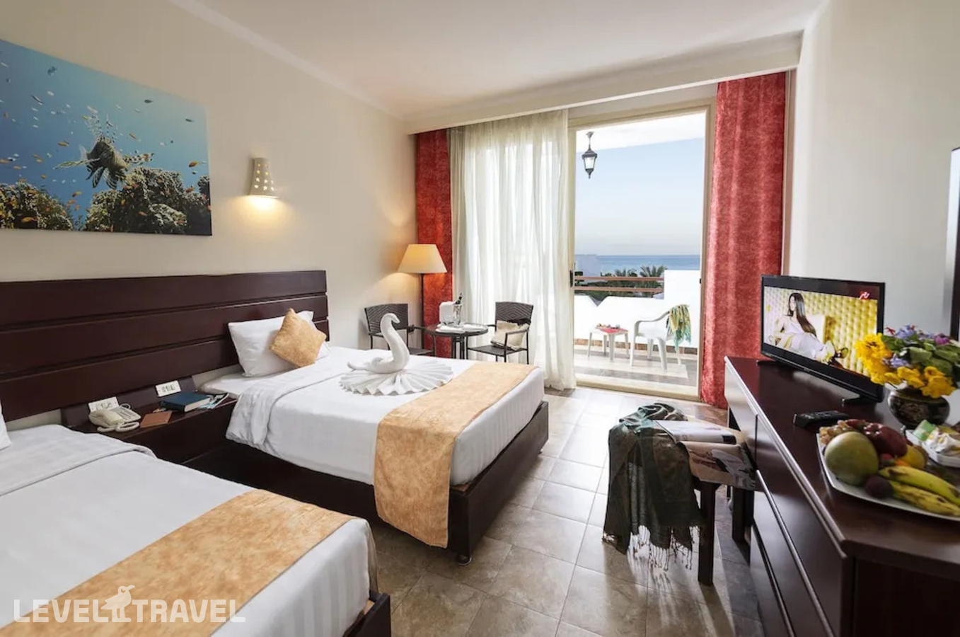фотографии номера Комфорт с видом на сад отеля The Three Corners Equinox Beach Resort в Египет(Марса Алам) - фото №2