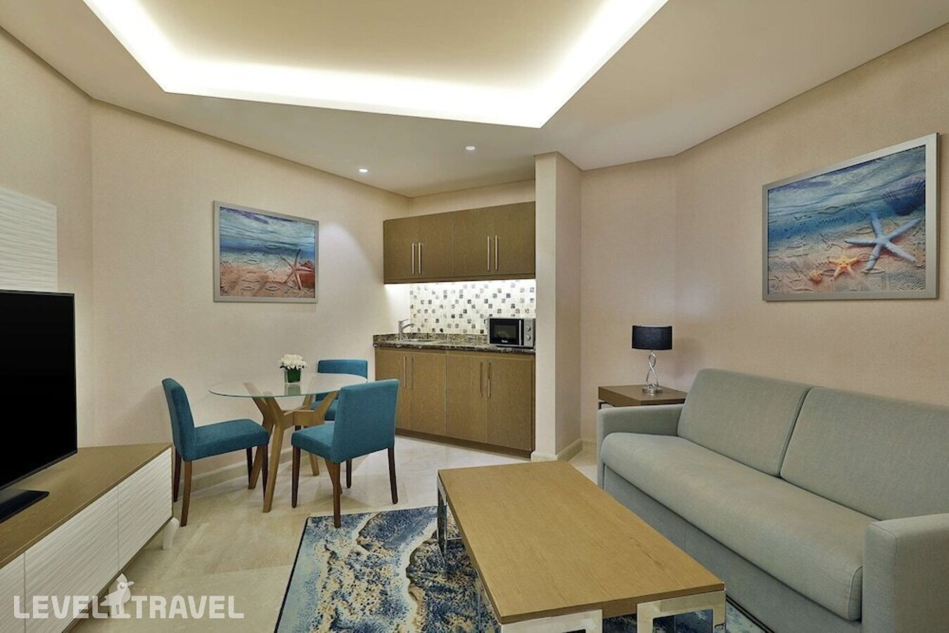 фотографии номера Семейный люкс с видом на море отеля Hilton Hurghada Plaza в Египет(Хургада (город)) - фото №3