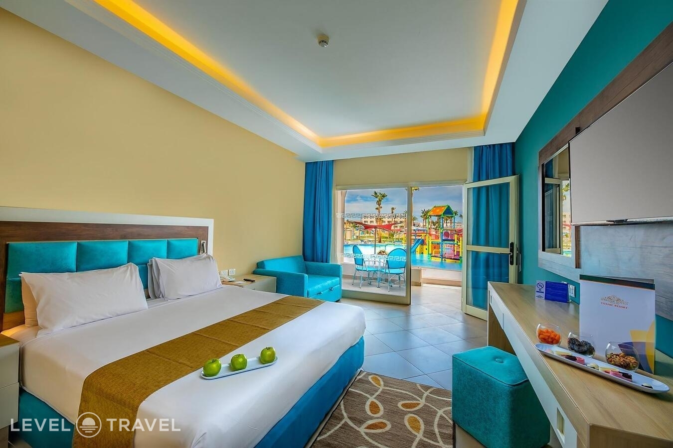 фотографии номера Стандартный с видом на сад отеля Titanic Resort & Aqua Park в Египет(Хургада (город)) - фото №1