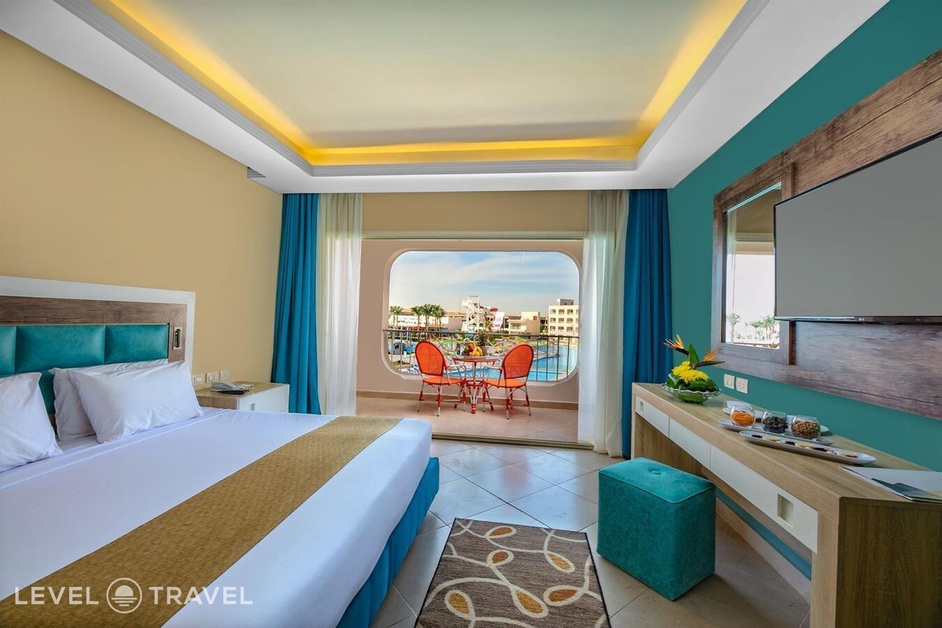 фотографии номера Стандартный с видом на сад отеля Titanic Resort & Aqua Park в Египет(Хургада (город)) - фото №3