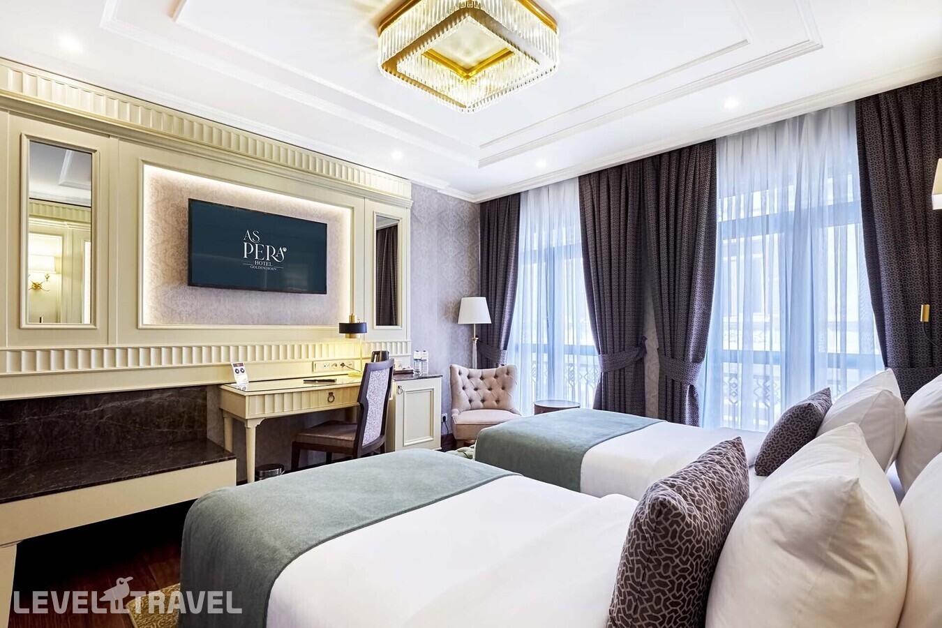фотографии номера Делюкс (две односпальные кровати) отеля Aspera Hotel Golden Horn в Турция(Бейоглу) - фото №1