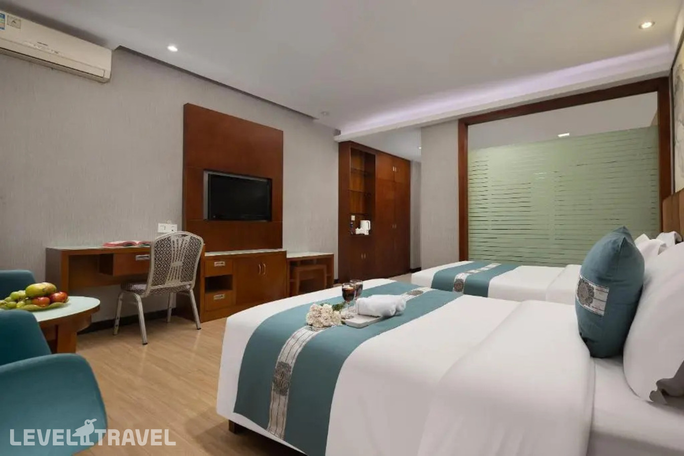 фотографии номера Стандартный (две односпальные кровати) отеля Kaiserdom Hotel Airport Branch в Китай(Гуанчжоу) - фото №2