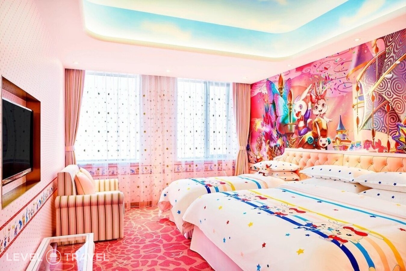 фотографии номера Двухместный клубный номер Standard 2 отдельные кровати отеля Sheraton Harbin Xiangfang Hotel в Китай(Харбин) - фото №5