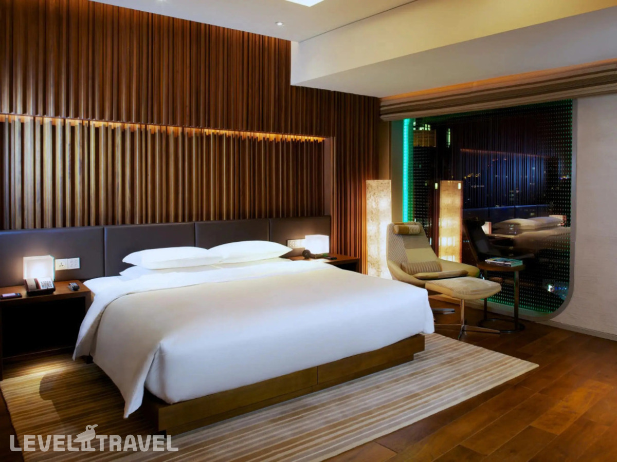 Двухместный номер Andaz Мансарда двуспальная кровать — фото 1