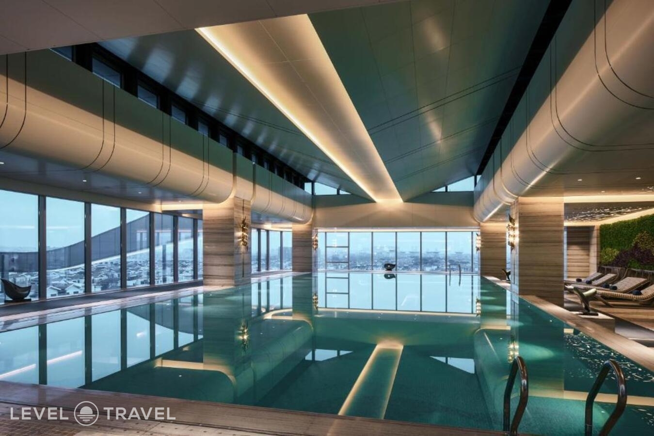 фотографии номера Двухместный клубный номер Deluxe 2 отдельные кровати отеля Primus Hotel Shanghai Hongqiao в Китай(Шанхай) - фото №2