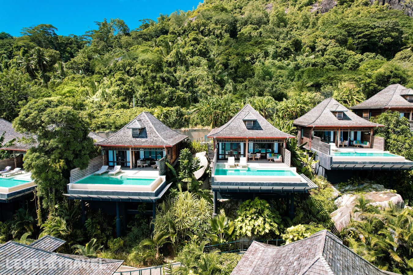 фотографии номера Вилла гранд с видом на океан отеля Hilton Seychelles Northolme Resort & Spa (Adults Only 13+) в Сейшелы(о. Маэ) - фото №1